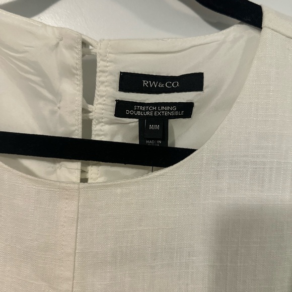 RW&CO White Linen Dress - Picture 3 of 4